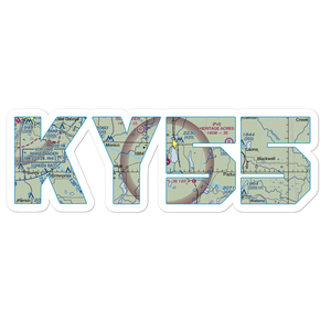 Crandon Municipal Airport (Y55) VFR Sectional Sticker