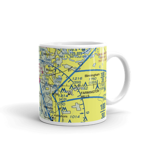 Oakland Southwest Airport (Y47) VFR Sectional  Mug