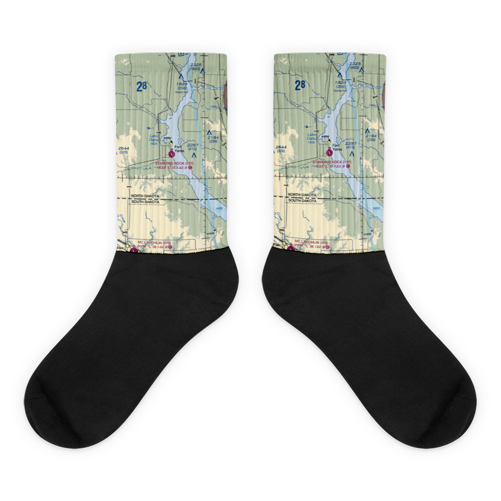 Standing Rock Airport (Y27) VFR Sectional Socks 