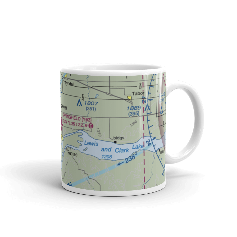 Springfield Municipal Airport (Y03) VFR Sectional  Mug 