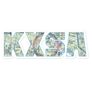 Tappahannock-Essex County Airport (XSA) VFR Sectional Sticker
