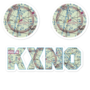 North Air Force Auxillary Airfield (XNO) VFR Sectional Sticker Pack