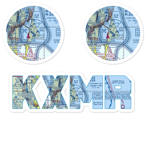 Cape Canaveral AFS Skid Strip (XMR) VFR Sectional Sticker Pack