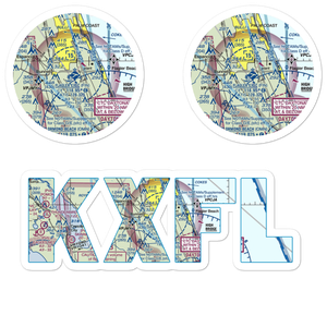 Flagler Executive Airport (FIN) VFR Sectional Sticker Pack