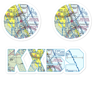 Valkaria Airport (X59) VFR Sectional Sticker Pack