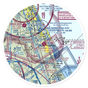 Massey Ranch Airpark (X50) VFR Sectional Sticker (30 mile)