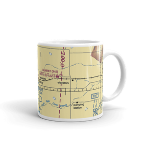 Sunray Airport (X43) VFR Sectional  Mug