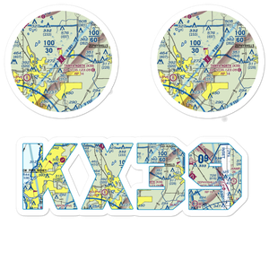 Tampa North Aero Park Airport (X39) VFR Sectional Sticker Pack