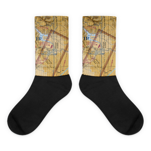 Yellowstone Airport (WYS) VFR Sectional Socks