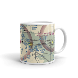 West Woodward Airport (WWR) VFR Sectional  Mug