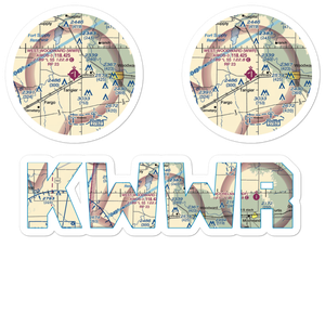 West Woodward Airport (WWR) VFR Sectional Sticker Pack