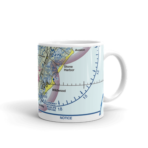 Cape May County Airport (WWD) VFR Sectional  Mug