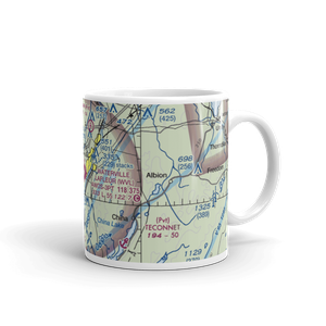 Waterville Robert Lafleur Airport (WVL) VFR Sectional  Mug