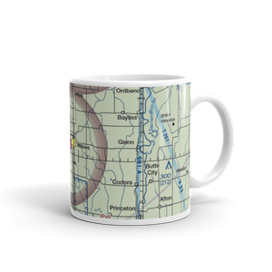 Willows Glenn County Airport (WLW) VFR Sectional  Mug