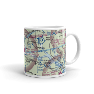 William M Tuck Airport (W78) VFR Sectional  Mug