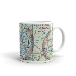 Stanly County Airport (VUJ) VFR Sectional  Mug
