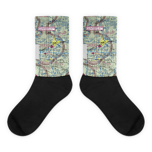 Newark Heath Airport (VTA) VFR Sectional Socks