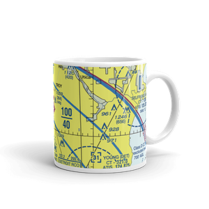 Oakland Troy Airport (VLL) VFR Sectional  Mug