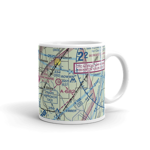 Nut Tree Airport (VCB) VFR Sectional  Mug