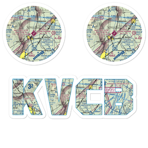 Nut Tree Airport (VCB) VFR Sectional Sticker Pack