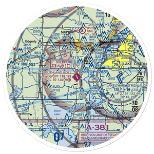 Southland Field (UXL) VFR Sectional Sticker (30 mile)