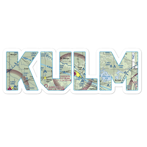 New Ulm Municipal Airport (ULM) VFR Sectional Sticker