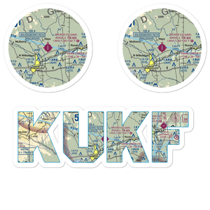 Wilkes County Airport (UKF) VFR Sectional Sticker Pack