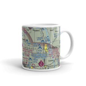 Cumberland Municipal Airport (UBE) VFR Sectional  Mug