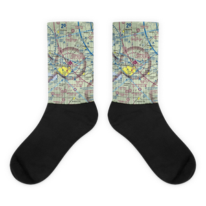 Lawrence Municipal Airport (LWC) VFR Sectional Socks