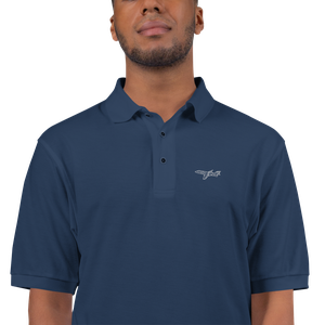 Bombardier Learjet 45 Business Jet Port Authority Embroidered Polo Shirt