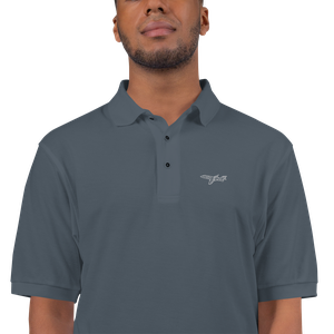 Bombardier Learjet 45 Business Jet Port Authority Embroidered Polo Shirt