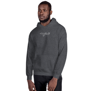 Bombardier Learjet 45 Business Jet Hoodie Sweatshirt