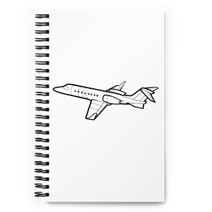 Bombardier Learjet 45 Business Jet Notebook