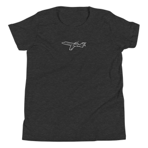 Bombardier Learjet 45 Business Jet Youth T-Shirt