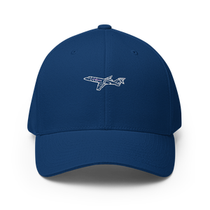 Bombardier Learjet 45 Business Jet Flexfit Hat