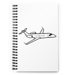 Embraer Legacy 650 Business Jet Notebook