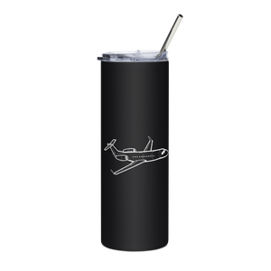 Embraer Legacy 650 Business Jet  Stainless Steel Tumbler