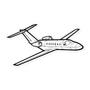 Cessna Citation CJ3 Business Jet Sticker