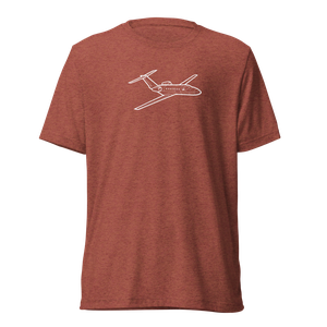 Cessna Citation CJ3 Business Jet Tri-blend T-Shirt