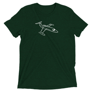 HFB-320 Hansa Jet Business Aircraft Tri-blend T-Shirt