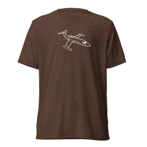 HFB-320 Hansa Jet Business Aircraft Tri-blend T-Shirt