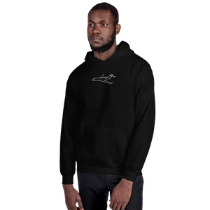 Bombardier Global Express Business Jet Hoodie Sweatshirt