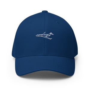 Bombardier Global Express Business Jet Flexfit Hat