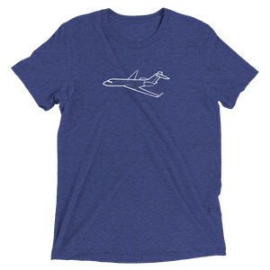 Bombardier Global Express Business Jet Tri-blend T-Shirt