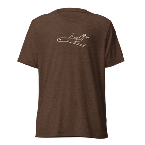 Bombardier Global Express Business Jet Tri-blend T-Shirt