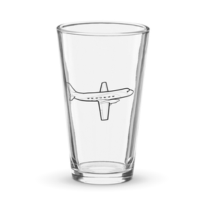 Gulfstream I - Business Luxury Jet  Shaker Pint Glass