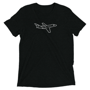 Cessna Citation CJ4 Business Jet Tri-blend T-Shirt