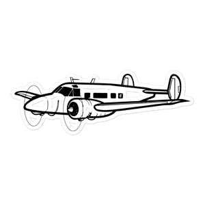Volpar Beechcraft Business Aircraft Sticker