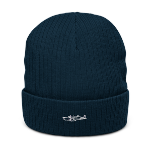 Volpar Beechcraft Business Aircraft Atlantis Recycled Cuffed Beanie