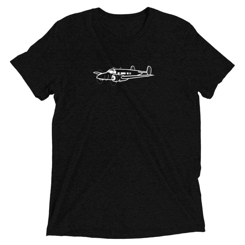 Volpar Beechcraft Business Aircraft Tri-blend T-Shirt 
